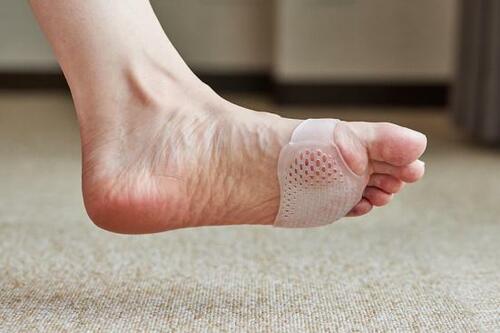足裏パッドをはくと痛いところが気にならない イメージ