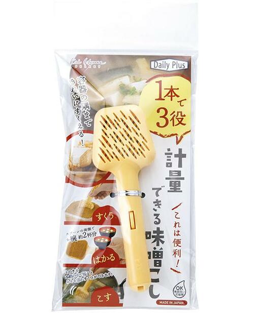 貝印:計量できる 味噌こし:調理器具