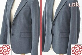 どっちがおうち洗い？「家庭での洗濯禁止」表示のスーツジャケット、クリーニングと比べてみた【LDK】