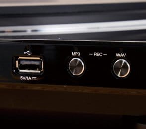 ワンボタンでUSBに録音できる レコードプレーヤーおすすめ イメージ