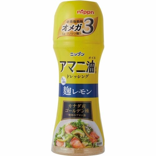 ニップン「アマニ油入りドレッシング 和風たまねぎ」 イメージ