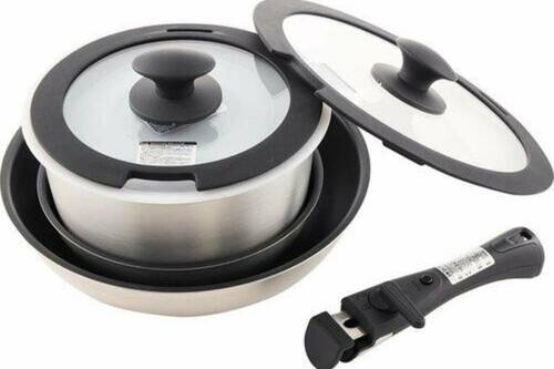 ポイント4:セット品だと使い方の幅が広がる フライパンおすすめ イメージ