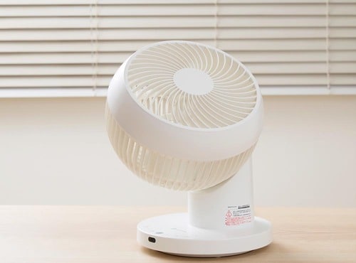 首が360度くるりと動く! サーキュレーターおすすめ イメージ