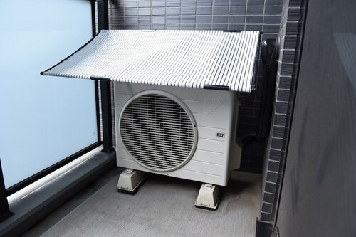 6位: 第一ビニール エアコン室外機用日よけのシート エアコン室外機カバーおすすめ イメージ