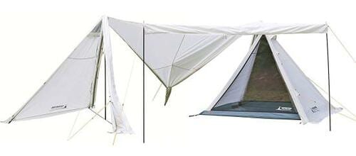 テントにもなる用途の広さ耐久性抜群のマルチタープ イメージ