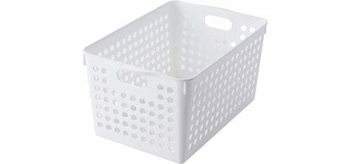 キャンドゥ:ストックバスケット ディープ:配線:整理整頓