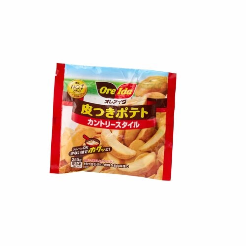 冷凍ポテトおすすめ ハインツ オレアイダ 皮つきポテト カントリースタイル イメージ
