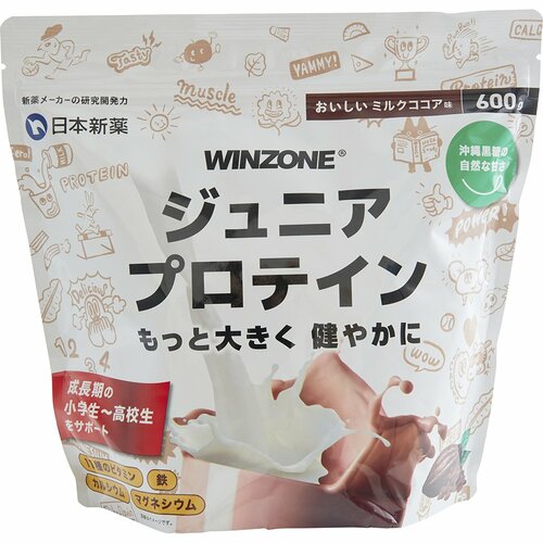 ジュニアプロテインおすすめ 日本新薬 WINZONE  ジュニアプロテイン イメージ
