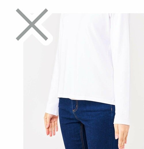 【選ぶPOINT】裾スリット入りや厚手がオススメ 無印良品ファッション　おすすめ イメージ