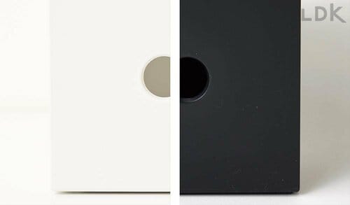 正式には黒ではなく「ダークグレー」 無印良品のダークグレーのファイルボックスおすすめ イメージ