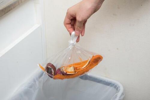 見たくない排水口のヌメリ…原因の生ゴミは専用のゴミ袋に!