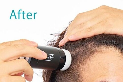 【仕上がり】わざとらしくなく地肌をカバーできた 増毛パウダーおすすめ イメージ4