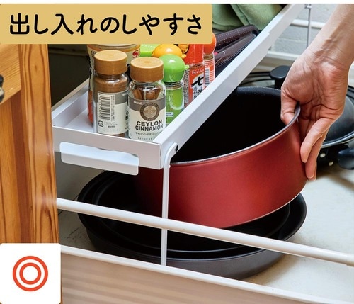 奥行きの狭さがむしろ強みに! ニトリの便利グッズおすすめ イメージ