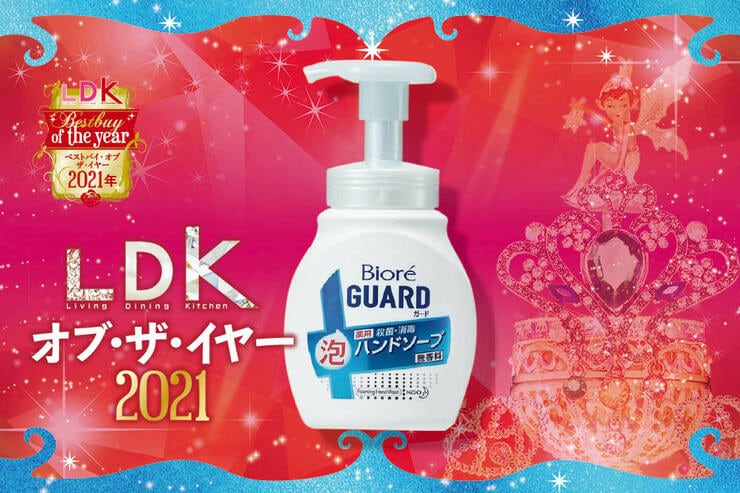 菌も汚れもニオイも落とす！花王「ビオレガード 薬用泡ハンドソープ」｜LDK オブ・ザ・イヤー2021