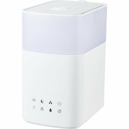 一人暮らし向け加湿器おすすめ アルファックス・コイズミ ハイブリッド式加湿器 ASH-6061/W イメージ1