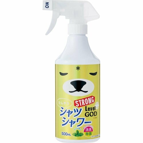 衣類用・冷感スプレーおすすめ ときわ商会 ひんやりシャツシャワー ストロング レベルGOD イメージ