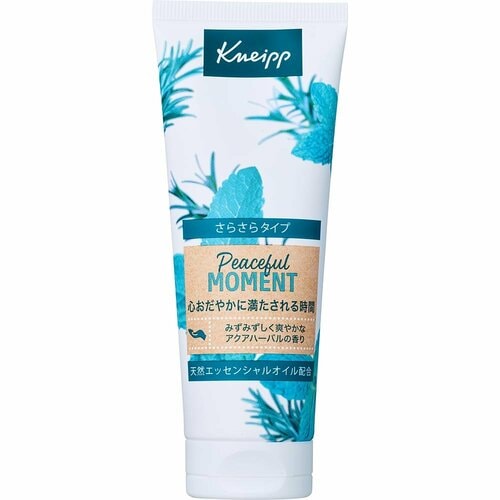 安いハンドクリームおすすめ クナイプ ハンドクリーム ピースフルモーメント アクアハーバルの香り イメージ