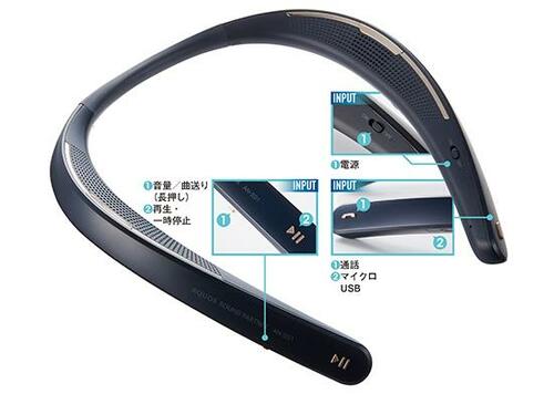 シャープ:AN-SS1:ネックスピーカー