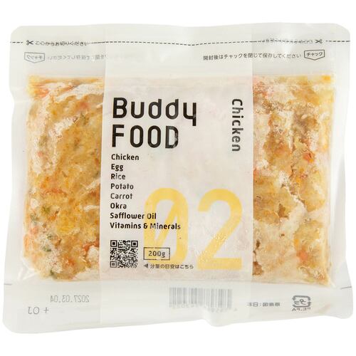 冷凍ドッグフードおすすめ バディケア バディフード 鶏ささみ イメージ