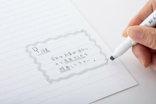 蛍光ペンぽくない落ち着いた色味色展開豊富で集めたくなる イメージ2