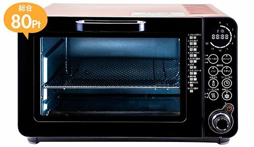 トースター:トースト:パン:調理家電:絶品:ドウシシャ:PIERIA マイコン ノンオイルフライオーブン DCO-1401