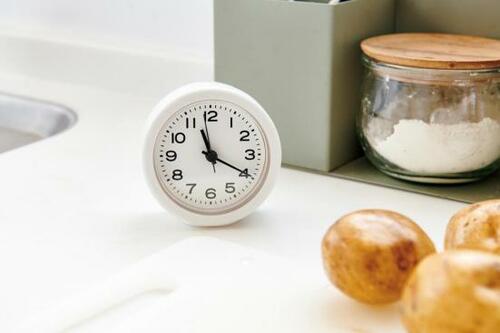 完全防水じゃないのが惜しい！無印良品 アナログ バスクロック イメージ4