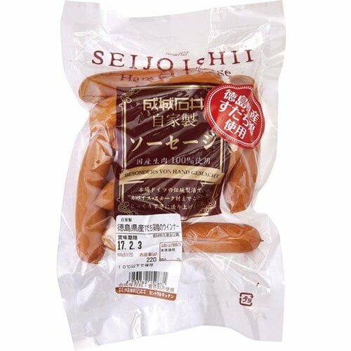 成城石井:徳島県産すだち鶏のウィンナー