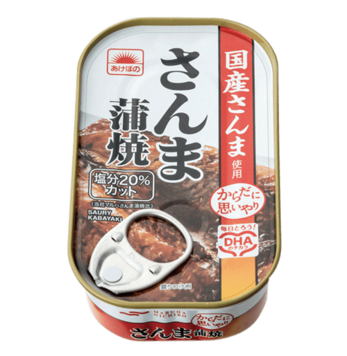 あけぼの:さんま蒲焼:缶詰