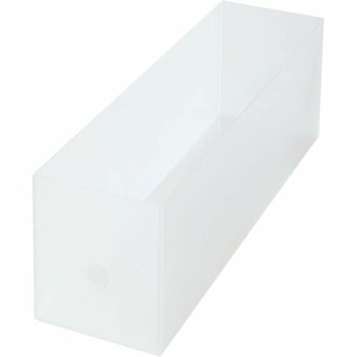 無印良品:ポリプロピレンファイルボックス・スタンダードタイプ:収納ボックス