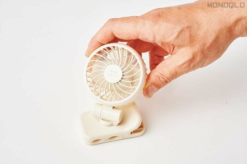 小さいのにパワフル! 角度自在なミニ扇風機 暑さ対策グッズおすすめ イメージ