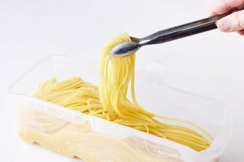 もっちりした食感がおいしい！ パール金属「レンジで出来ちゃうパスタメーカー D-6621」 イメージ2