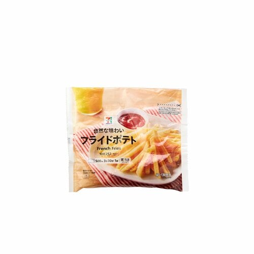 冷凍ポテトおすすめ セブンプレミアム レンジでフライドポテト イメージ