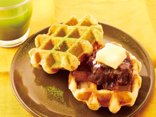 活用レシピ3:あんバター和っふる イメージ