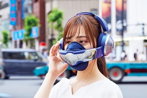 ▼コミュニティフェイスカバー(洗濯可能) 空気清浄ヘッドホン「Dyson Zone」おすすめ イメージ