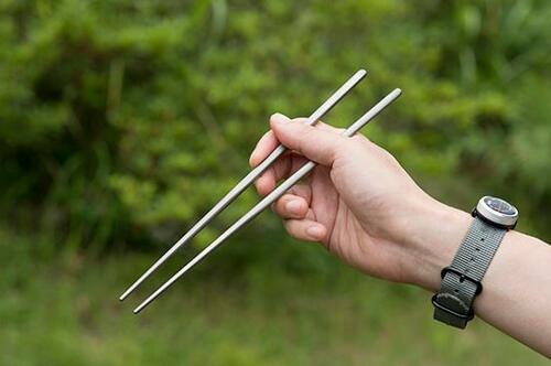軽くて丈夫でしかも安い!チタン製のカトラリー イメージ