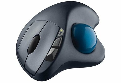 ロジクール:ワイヤレストラックボール M570:マウス
