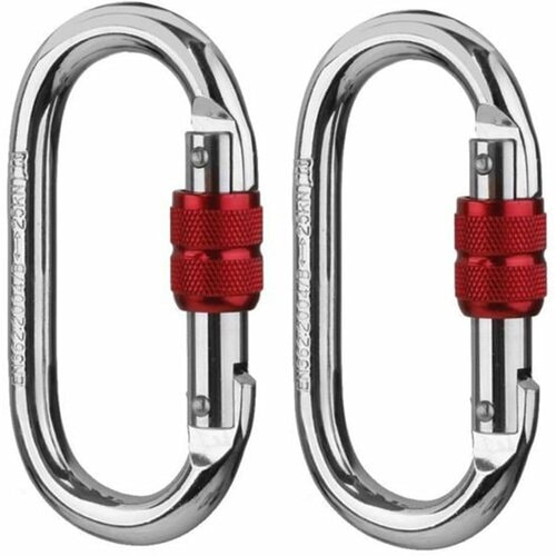 カラビナおすすめ CAMPSTORS 登山用 カラビナ 25KN イメージ1