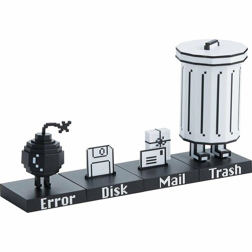 机上でオシャレな便利ガジェットおすすめ Classicbot Trashbot 2.0 クリエイティブなステーショナリー オフィスガジェット イメージ2