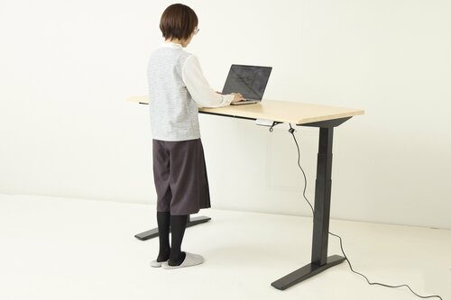 結果:無段階式なので好みの位置に調節できた! FlexiSpotの電動昇降デスクおすすめ イメージ2