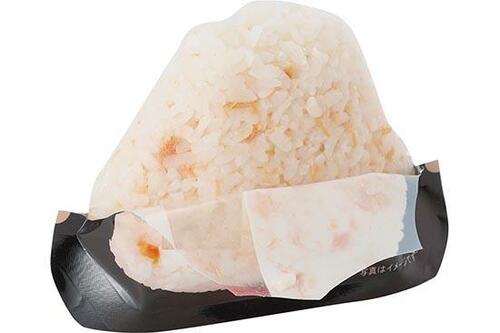 尾西食品「にぎらずにできる携帯おにぎり 鮭」の完成イメージ