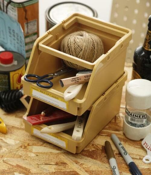 男前ガレージ風の収納ツール ペンコ「パイルアップキャディ」 イメージ