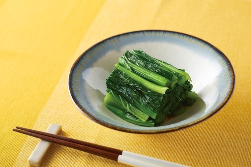 小松菜のおひたし だし醤油おすすめ イメージ
