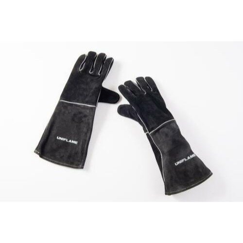 耐熱グローブおすすめ 新越ワークス ユニフレーム キャンプグローブロング イメージ