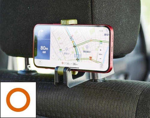 後席でスマホ動画を楽しめる! 車のシートフックおすすめ イメージ