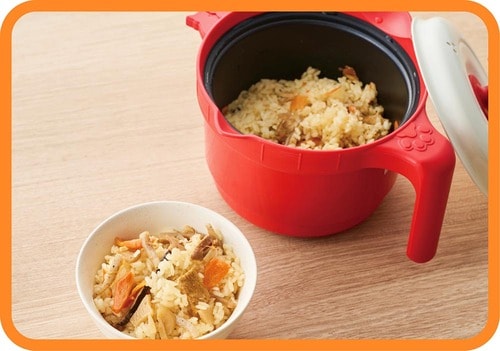 野菜炒め 電子レンジ用調理ポットおすすめ イメージ2