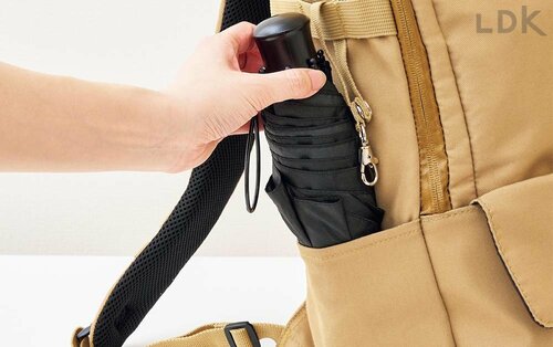 両サイドにポケットあり 多機能リュックおすすめ イメージ