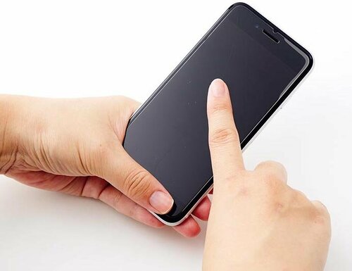 叶った2:すぐサラサラになってスマホも触れる イメージ