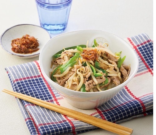 余り野菜のきまぐれ丼（4人分）の作り方 ご飯のお供おすすめ イメージ