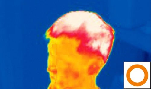 【遮熱性の高さ】顔まわりも温度が上がりぎみ サウナハットおすすめ イメージ