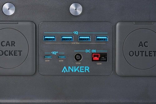 2つのUSB-Cポートで合計120Wの高出力 ポータブル電源・ソーラーパネルセットおすすめ イメージ